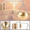 Aroma Bowl Sauna 350 ml Stainless Steel - Sauna Evaporator