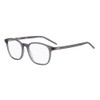 Hugo brillengestell hg 1024, rechteckig, in matte brown, gefertigt aus