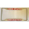 Craftique Ohio State Buckeyes Metal License Plate Frame (Legal in