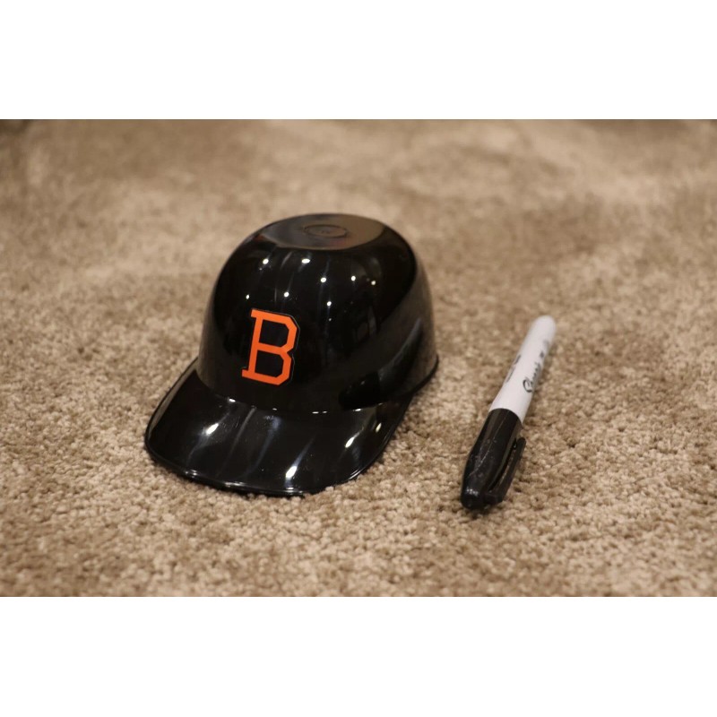 1963 Baltimore Orioles "B" Custom Stadium Ice Cream Helmet Sundae