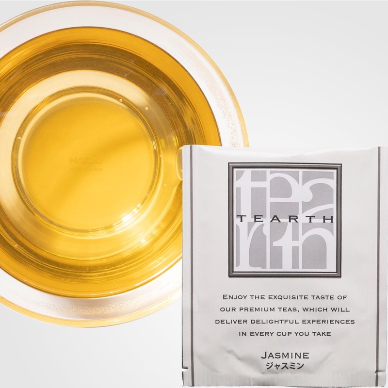 TEARTH Jasmine Tea Bags, Individually Packaged, 28 Bags