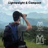WOSPORTS 10x42 Binoculars for Adults - IP67 Waterproof Binoculars for