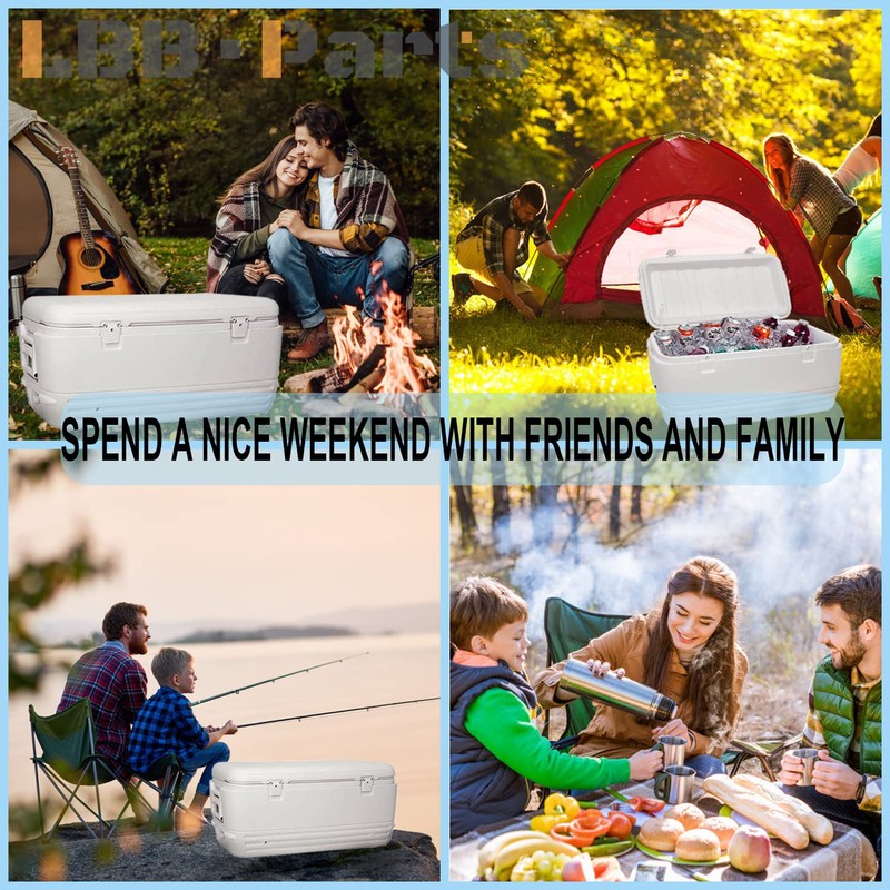 Coolers Replacement Drain Plug for Igloo Cooler, Triple-Snap Cooler Drain