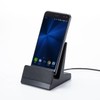 Sanwa Supply PDA-STN28BK Magnetic Detachable Charging Cradle Stand, Black