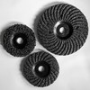 5pcs ZEC SIC Turbo Grinding DISC W/Plastic Back for Concrete/Masonry