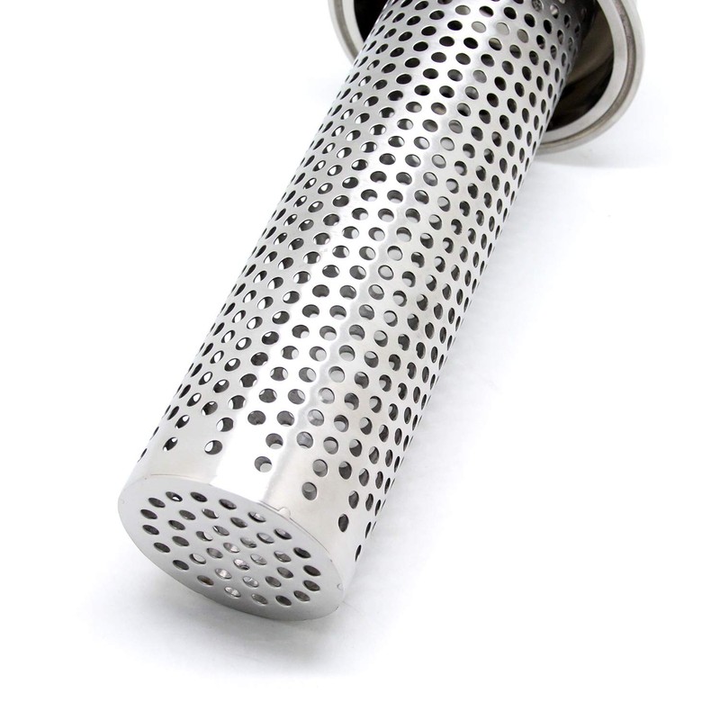 QiiMii 1.5" Tri-Clamp Filter SS304 Sanitary Fittings Inline Straight Strainer