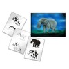 UMR-Design AS-155 Elephant Airbrushstencil Step by Step Size L