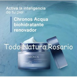 Gel Crema Natura Chronos Acqua Biohidratante Facial Todo tipo de piel de 40ml40g 30 años                                                              