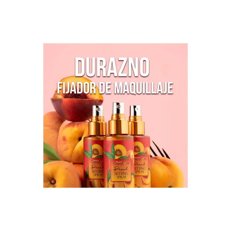 Fijador De Maquillaje Beauty Creations 120ml Aroma Chabacano