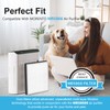 4 Pack MR5866 True High-Efficiency Replacement Filter, Compatible with MORENTO