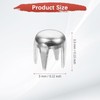 TIXIPEM Round Dome Rivets [100pcs] - 3mm Round Dome Studs