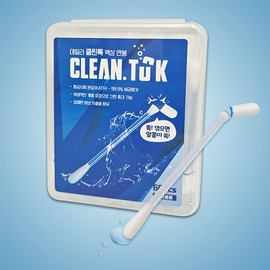 TS Daily CleanTok Liquid Cotton Swab 60 Count, 1 Pack Individual Packaging