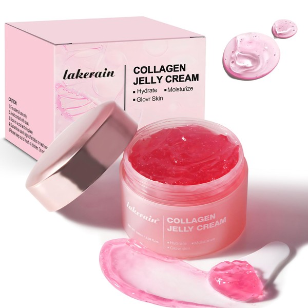 Collagen Jelly Cream, Collagen Creme für Gesicht, Collagenniacinamide Jelly Cream,