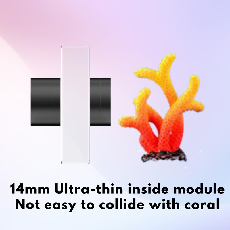 Miofis Aquarium Magnetic Brush Fish Tank Glass Cleaner for Max