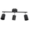 LED Track Light Kit 3 Heads 15.9in Arm 90 Degrees