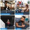 66FIT 0.56 Inch Rubber Top Thick Gym Mats For Home