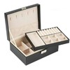 Earring Jewelry Box Wear Resistant Double Layer Large Capacity Jewelry