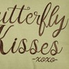 Touch of Class Butterfly Eden Embroidered Butterfly Kisses on Moss