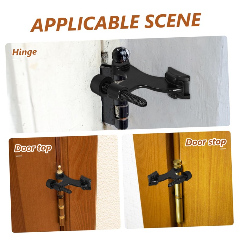 ULTECHNOVO Adjustable Hinge Door Stopper Heavy Duty Door Hinge Stop