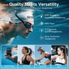 LOBKIN Waterproof Earbuds for Swimming, Bone Conduction Headphones IPX8 Swimming