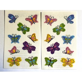 Mrs. Grossman’s 2011 Mrs Grossmans Stickers Petite Butterflies 2 Modules 18 Stickers