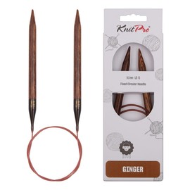 KnitPro Ginger Circular Needle 120cm 9.00mm - 3pcs