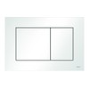 TECE Now 9240400 Toilet Actuator Plate (White, Dual Flush Technology,