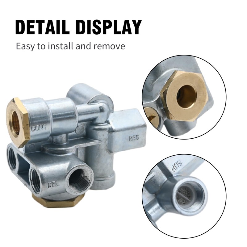 Hoypeyfiy 110500 Trailer Spring Brake Control Valve, Replacement for Sealco