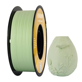 Kingroon Matte PLA Filament 1.75mm 3D Printer Filament Matte Green 1kg Dimensional Accuracy +/- 0.02 mm