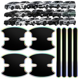 SPEEDTAKE All-Vehicle All-Series Compatible Door Handle Protector Door Guard Door Edge Protector Anti-Scratch Scratch Concealment Dedicated Logo Protective Film Sticker Waterproof Non-Slip Shine