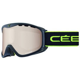 Cebe Ridge Otg Safety Glasses - Matte Black Lime, Large