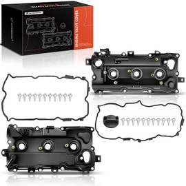A-Premium 2 x Left & Right Engine Valve Cover, with Gasket, Compatible with Nissan Murano 2009-2014, Quest 2011-2014, V6 3.5L Gas, Replace # 13264JN01A 13264JP01B