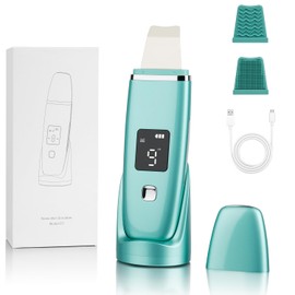 Skin Scrubber Facial, Limpiador Facial Ultrasnico con 4 Modos de Cuidado de la Piel, USB Recargable Skin Scrubber Peeling, Limpiador Facial para...   