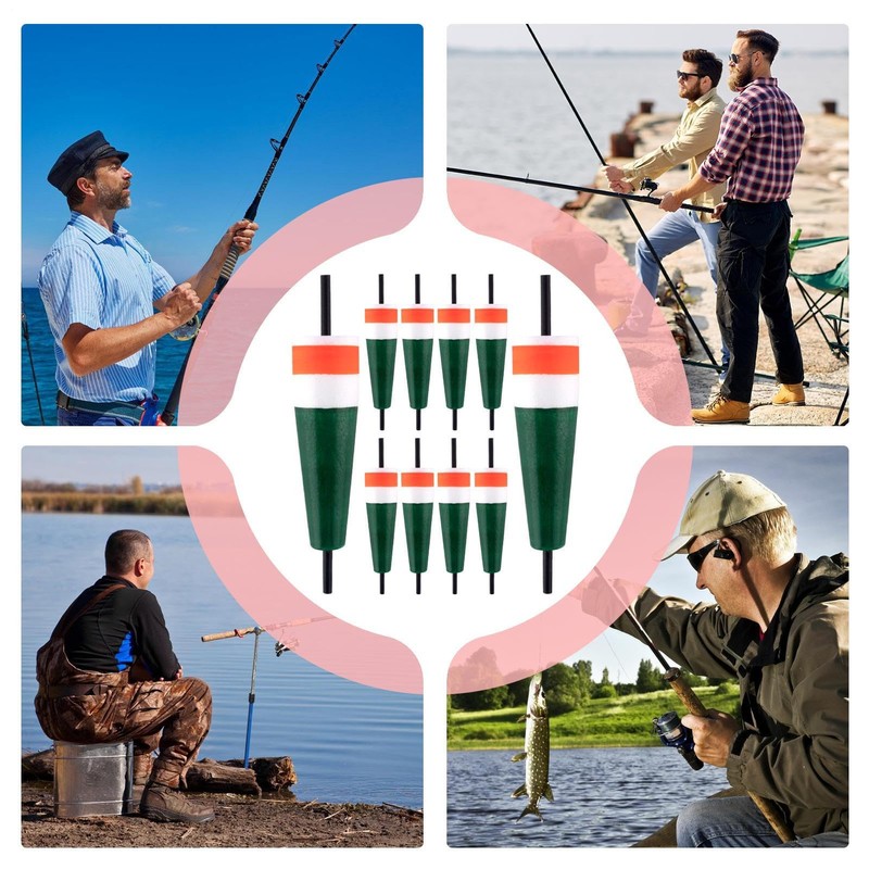 Fishing Bobber, Crappie Bobbers, Fishing Cork, Weighted Tackle Accessories for