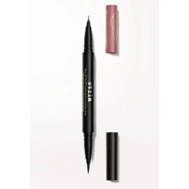 Stila 2 Pack Stila Stay All Day Dual-Ended Liquid Eyeliner Intense Blk/Rum Punch Rk/12