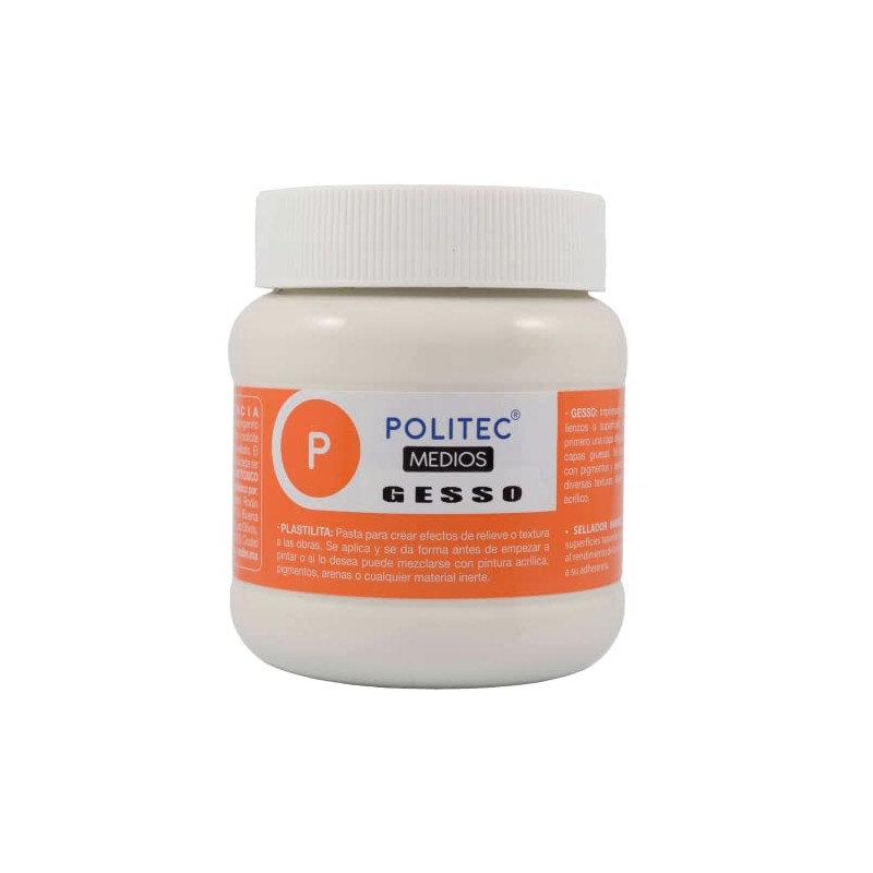 POLITEC IMPRIMIDOR MEDIO FCO 250ML GESSO POLITEC