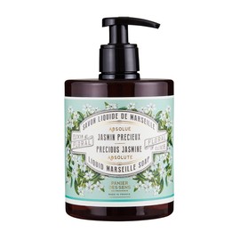 Panierdessens Absolute Jasmine Liquid Marseille Soap, 16.9 fl oz (500 ml), Full Body Soap, France