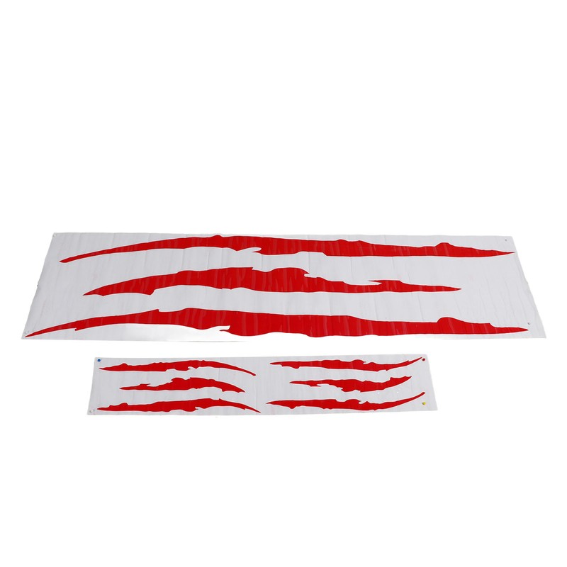 2Pcs Car Hood Cover Sticker Claw Mark Style Universal Engine