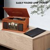 Bluetooth Record Player Dust Cover, Waterproof, Dustproof and Anti-Static 600D