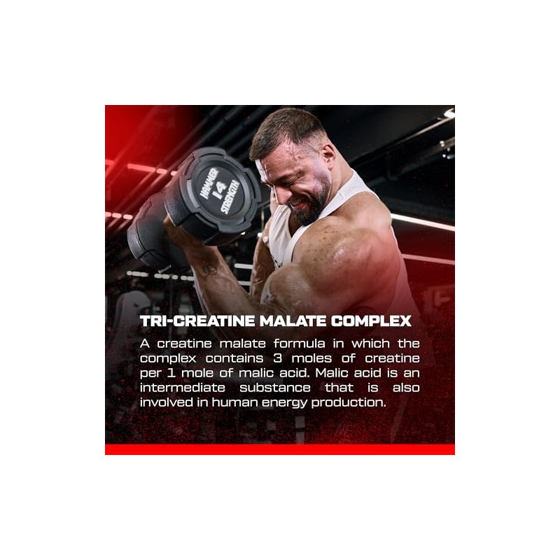 Scitec Nutrition Tri-Creatine Malate - Unflavoured Drink Powder - 3