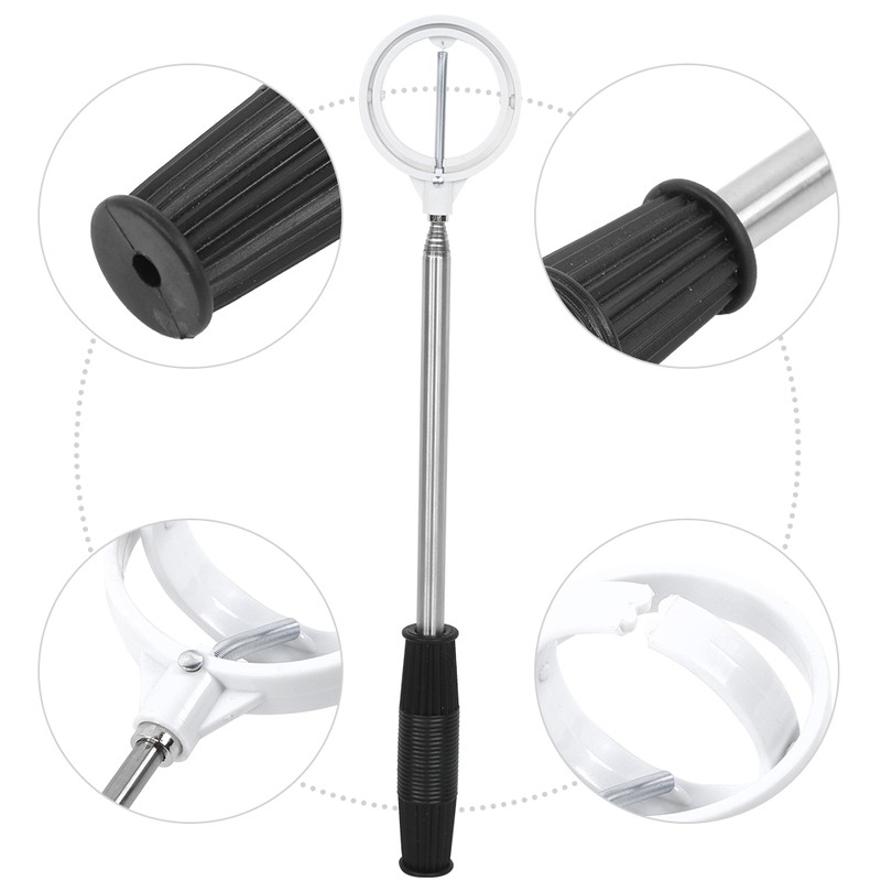 8 Sections Telescopic Golf Ball Pick Up Retriever Stainless Steel