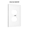 Medieval Of Two Wolves 1 Gang Single Duplex Light Switch