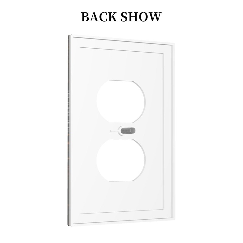 Medieval Of Two Wolves 1 Gang Single Duplex Light Switch