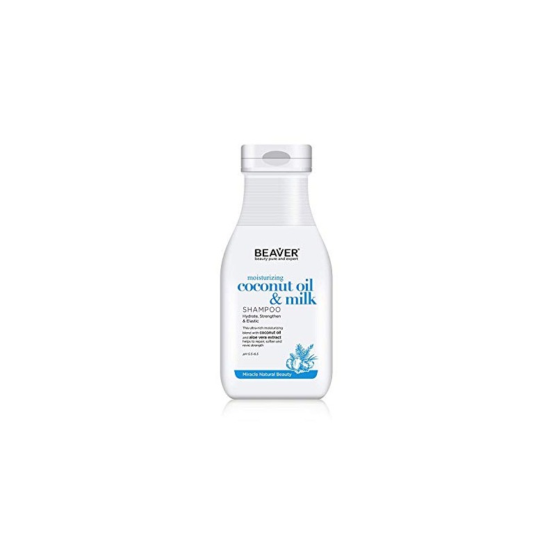 BEAVER Moisturizing Coconut Oil & Milk Shampoo 730 ml
