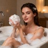 Esponjas Lufa Ducha Exfoliantes Corporales Hombres Mujeres Paquete Unidades Color