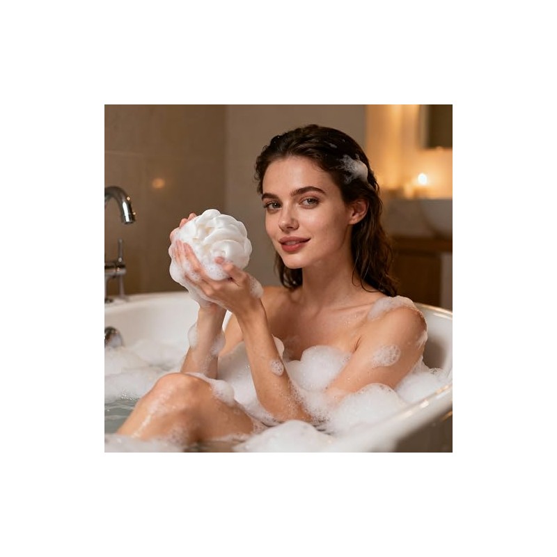 Esponjas Lufa Ducha Exfoliantes Corporales Hombres Mujeres Paquete Unidades Color