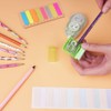OFFCUP Pencil Sharpeners, 4pcs Double-Hole Pencil Sharpener with Container, Manual
