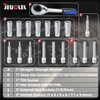 JEUCLEL 18PCS Suspension Shock Absorber Strut Nut Removal Tool Socket