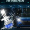 GSRECY H4 LED Headlight Bulb, H4 HB2 9003 Hi/Lo Beam