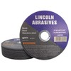25 Pack 6" Cut-Off Wheels Lincoln Abrasives .045" Metal &
